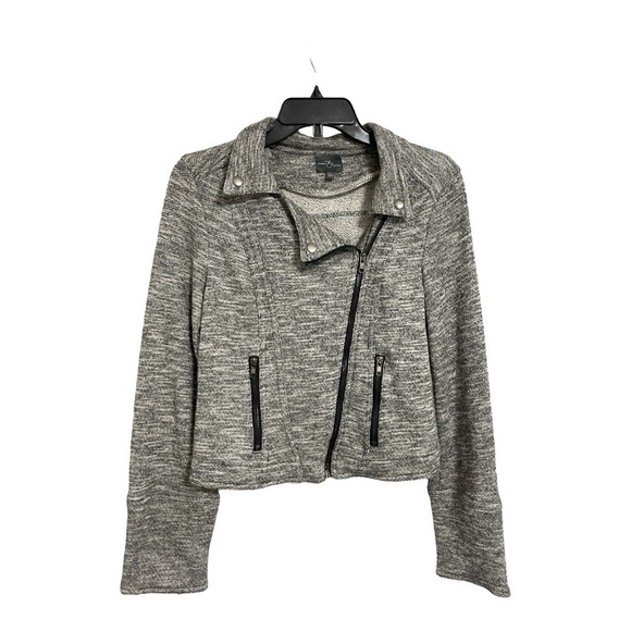 Market & Spruce Heather
Grey Elissa French Moto
Jacket SZ Large - Picture 1 of 11